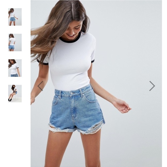 ASOS Ringer tshirt sz2 - Picture 5 of 7